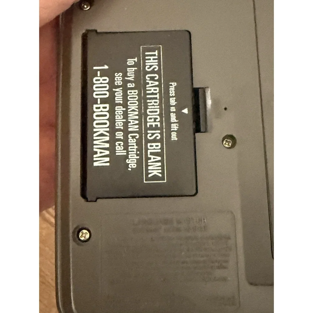 Franklin MWD-640 Electronic Bookman Dictionary Thesaurus Handheld Tested